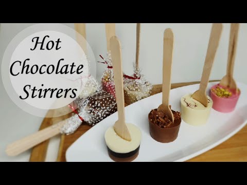 Hot Chocolate Stirrers | Chocolate Spoons | Flavoured Chocolate  Stirrers | Part 1