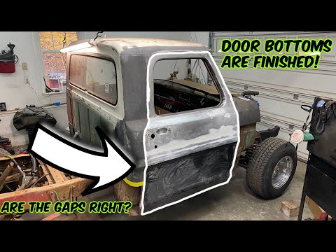 How To Install a Door Bottom on a Classic Car or Truck Part 2