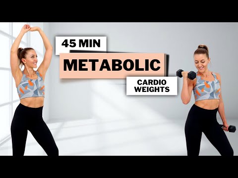 🔥45 MIN METABOLIC WORKOUT🔥CARDIO & STRENGTH for FAT BURN & MUSCLE TONE🔥ALL STANDING🔥NO REPEAT🔥