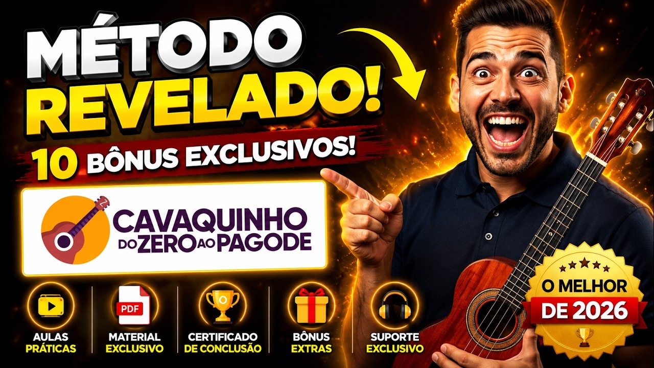 Quanto Custa e Quanto Tempo Leva para Aprender Cavaquinho? (Review Sincero!) Do Zero ao Pagode