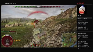 ［実況配信］world of tanks！絶対的隠密！gtのフリートーク配信やってます～(^_^)