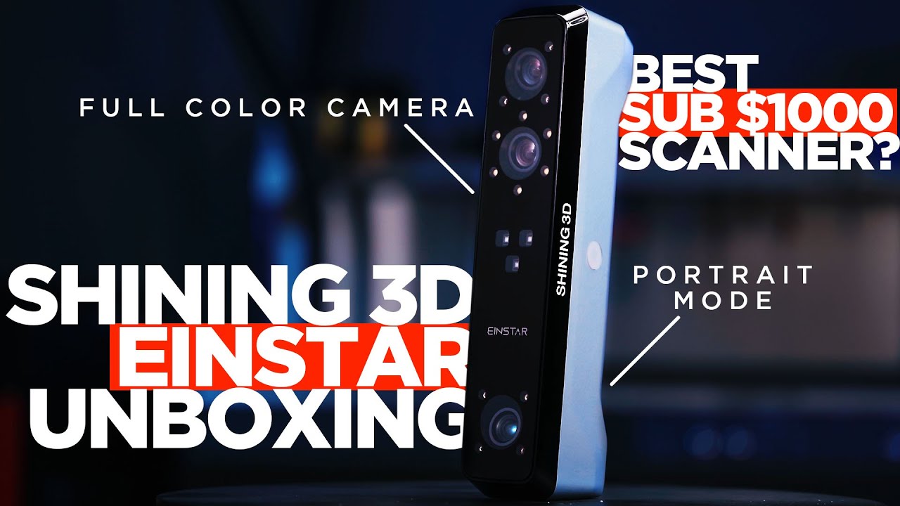 Einstar - Here's the Best Deal, Infrared Structured Light 3D Scanner ...