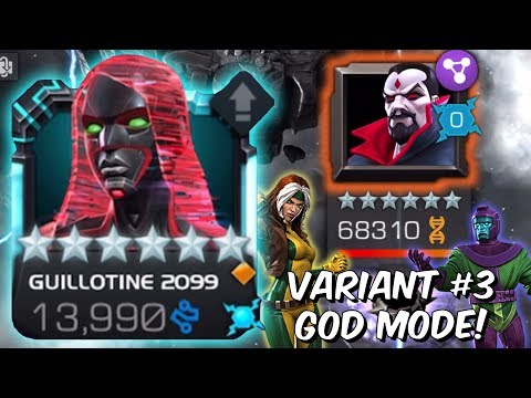 Guillotine 2099 Destroys Variant #3 Polar Opposites Hardest Fights! - Marvel Contest of Champions