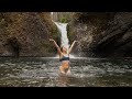 Exploring A Beautiful Waterfall In Oregon