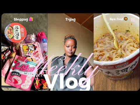 Wöchentlicher Vlog 🤍🌸 + Shopping 🛍️ + neue Gerichte probieren 🥘