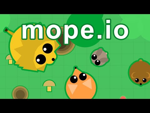 Mope.io Gameplay | Evolution Is Cool