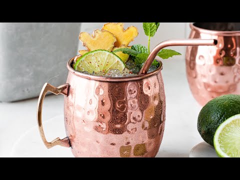 EASY Ginger Mule Cocktail Recipe