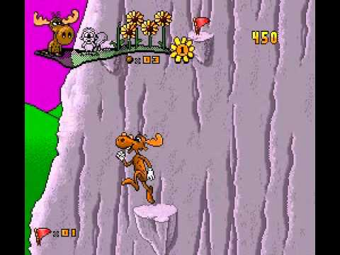 The Adventures of Rocky and Bullwinkle and Friends Super Nintendo