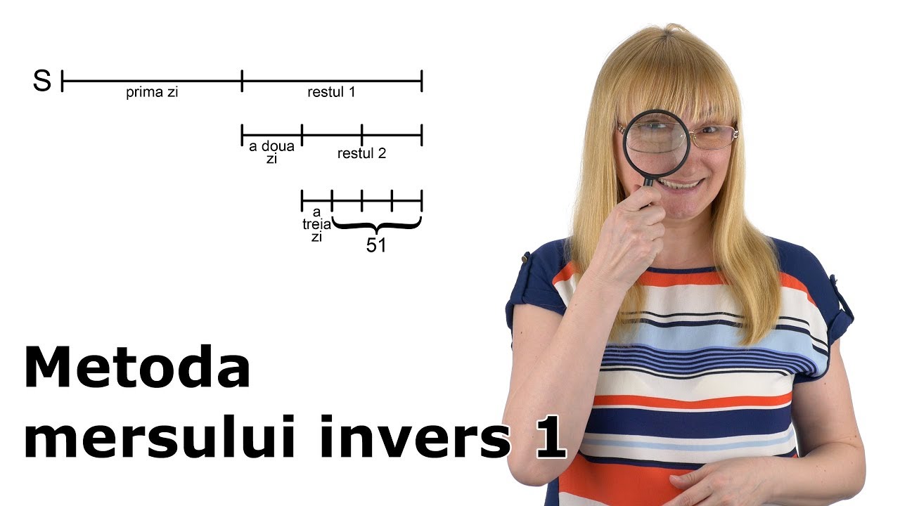 Watch Metoda Mersului Invers Clasa 4 Now Metoda mersului invers 1