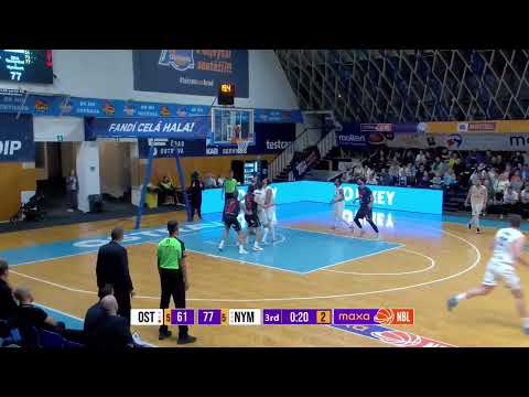 Highlights: NH Ostrava vs ERA Basketball Nymburk | 01-10-2025 for KooperativaNBL tournament.
