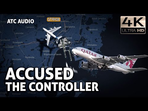 QATAR Pilot BLAMES Controller for missed approach at Sydney Airport. Real ATC Audio