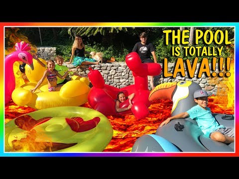 , title : 'THE POOL IS LAVA!  | We Are The Davises'