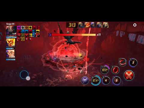 Black Bolt vs Knull stage 69 [Marvel Future Fight]