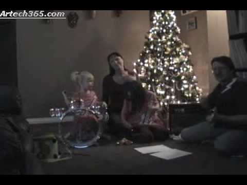 The Evans Clan - Christmas Jam 2011 (Santa Baby)