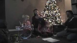 The Evans Clan - Christmas Jam 2011 (Santa Baby)