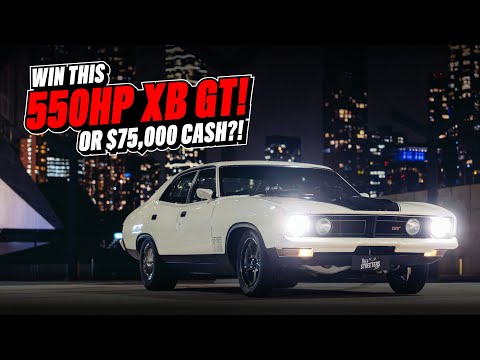 Win this 550HP FORD XB GT!
