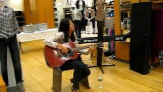Charlotte Sometimes &quot;Call Me Up&quot; live @ Gap (08/20/09)