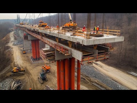 World Amazing Modern Bridge Construction Machines Technology - Biggest Heavy Equipment Working #3