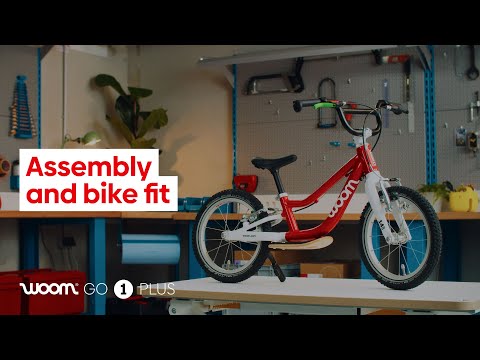 Assembly & Bike Fit | woom GO 1 PLUS | Balance bike