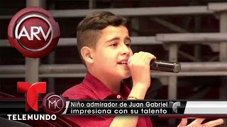El niño colombiano que es idéntico a Juan Gabriel