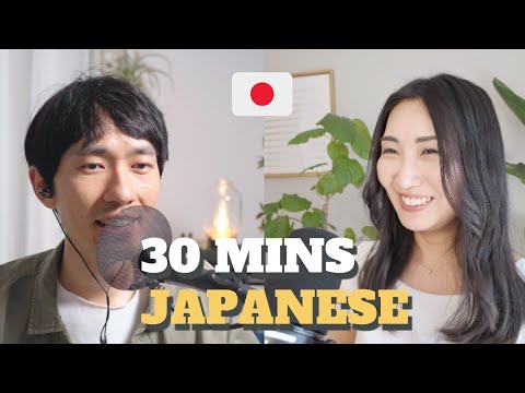 30 Min Japanese Conversation Listening Practice | Real Talk with Subtitles