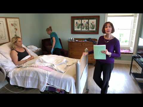 Bathing for the Bed bound Patient