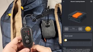 APP CONTROL 12V Blanket! BougeRV Heated Car/Camping MUST HAVE