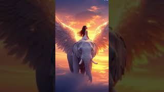 Aerophant - A Girl Riding an AI-Powered Elephant  #aiart #aitrends2024 #trending #aitrendingvideo