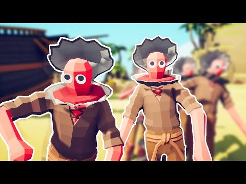 1,000 Clams Vs. Black Beard In Totally Accurate Battle Simulator