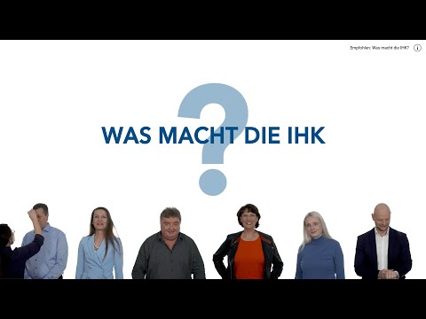 Was macht die IHK: Warum weiß das keiner?