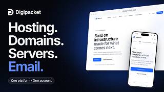 Digipacket — Hosting, Domains, Servers & Email on One Platform