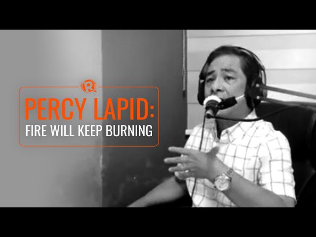 ‘Lapid Fire’ returns: Roy Mabasa takes over as host of Percy Lapid’s show