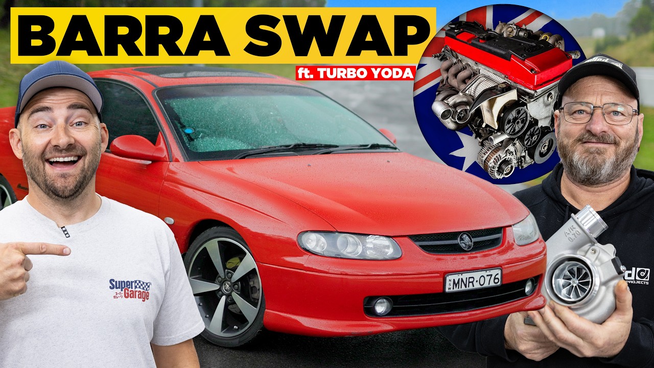 BARRA + 8HP goes into the Holden Monaro