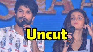 UNCUT: Shaandaar 'Gulaabo' Song Launch With Shahid Kapoor, Alia Bhatt, Vikas Bahl