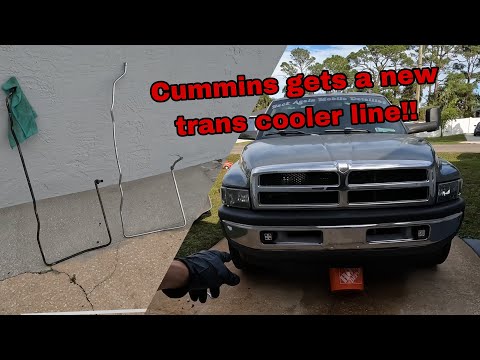 How To - 2nd gen cummins trans cooler line replacement(98-02)