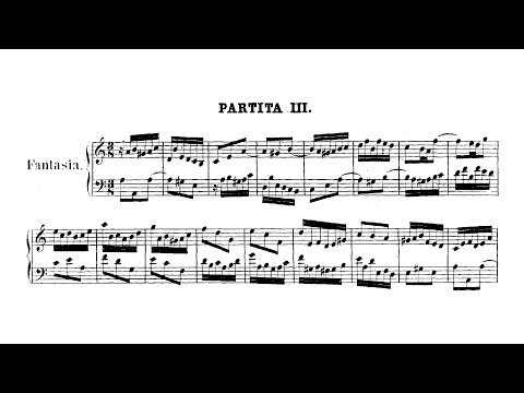 Bach: Keyboard Partita No. 3 in A minor, BWV 827