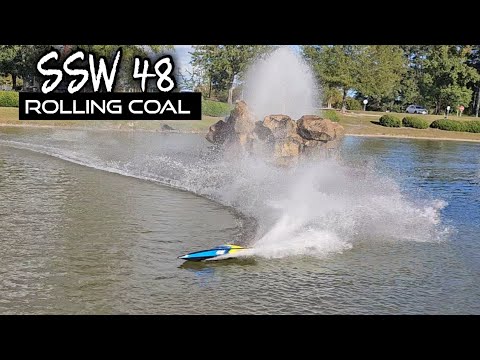 SSS 56104 Big Block First Test Proboat Super SonicWake 48 Castle Creations Cobra 5 HYDRA 