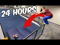 OVERNIGHT IN PARKOUR GYM SNEAKING IN