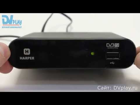 Harper 1200 - обзор DVB-T2 ресивера