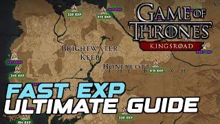 FAST EXP GUIDE with and without RP - LEVEL UP FAST in Game Of Thrones: Kingsroad