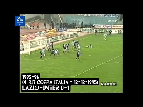 1995-96 (4' Rit Coppa Italia - 12-12-1995) Lazio-INTER 0-1 [Berti] Gol Rai2