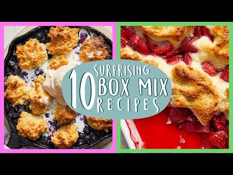 10 Surprising Box Mix Hacks | Easy Recipe Ideas for...
