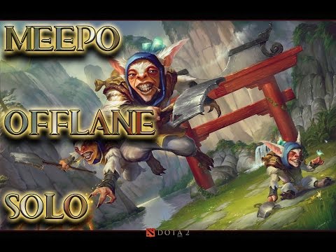 Dota 2: SO MUCH FUN MEEPO OFFLANE!