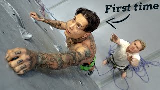 Does pro calisthenics power transfer to climbing? (Chris Heria)