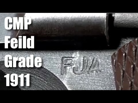 Field Grade CMP Remington Rand 1911 Service Pistol Vietnam Era Slide