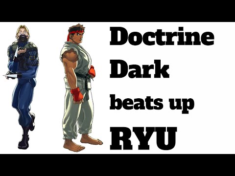 Beat up RYU by Doctrine Dark (from Street Fighter EX 2 plus)