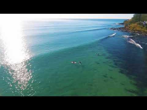 Surfing Burleigh Point - Skinny Dipped Almonds Promo
