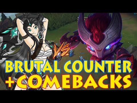 TRYNDAMERE VS AD KENNEN - DIAMOND SOLOQ EXTREMELY BRUTAL LANING PHASE AND THE COMEBACKS [Patch 7.8]