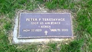 preview picture of video 'St Vincent de Paul Cemetery, Frackville, PA - Teresavage plot'