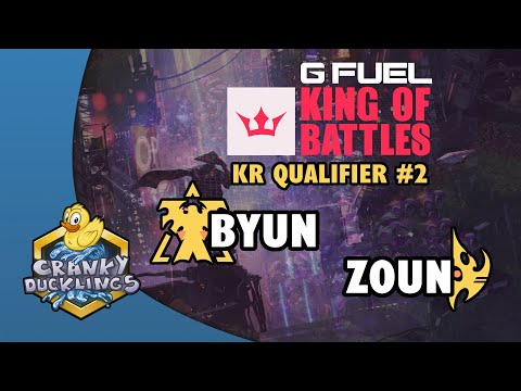ByuN vs Zoun - TvP | G Fuel King of Battles 2 - Korea Server Qualifier #2 | EPT Tournament